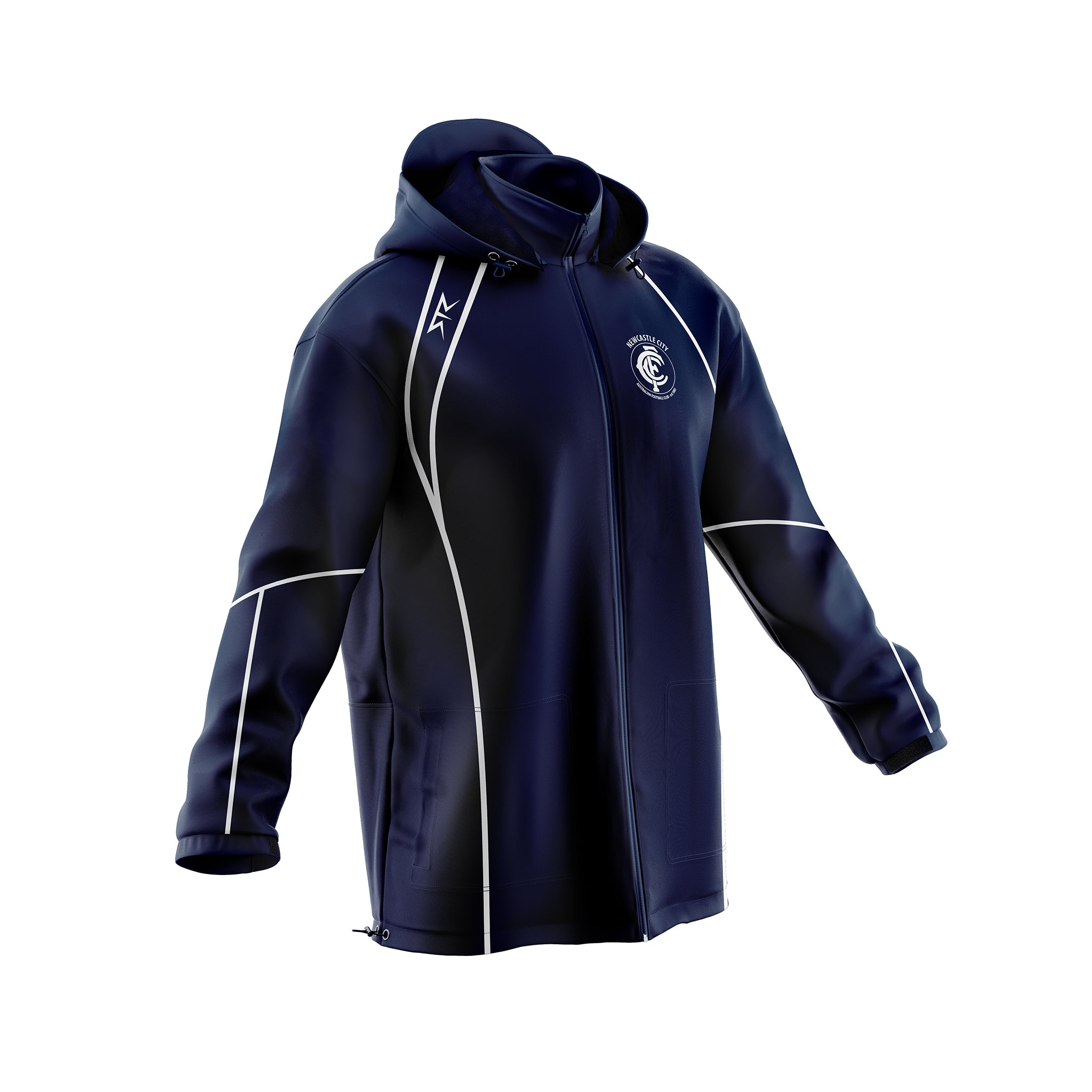 Newcastle City Junior Female Softshell Jacket