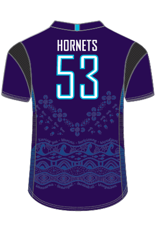 Hornets Touch Men's Playing Shirt NSW Logo