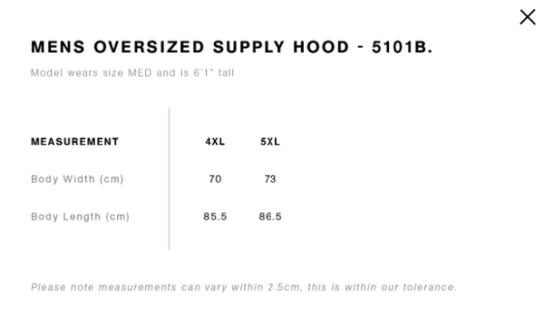 Take It To The Table Hoodie (Unisex 4XL & 5XL)