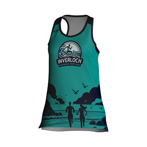Inverloch Running Singlet Female (Green)
