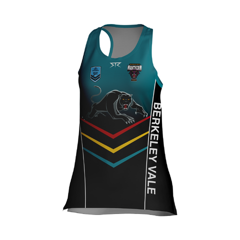Female playing singlet