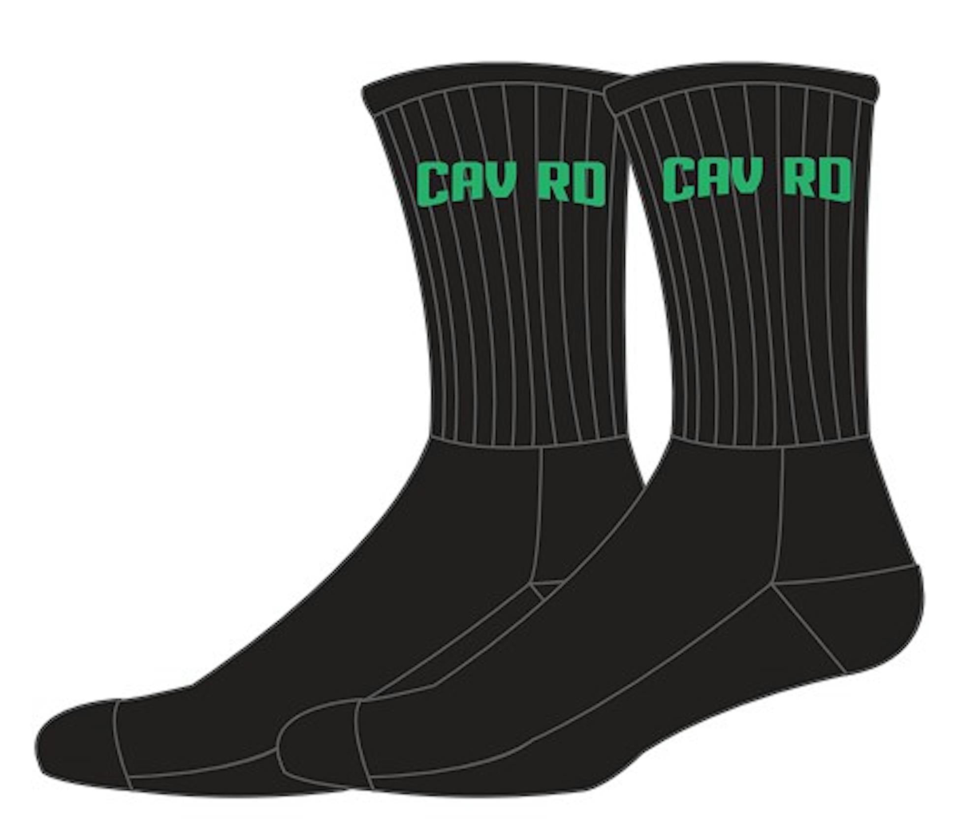 Cav Rd SHS Crew Sock