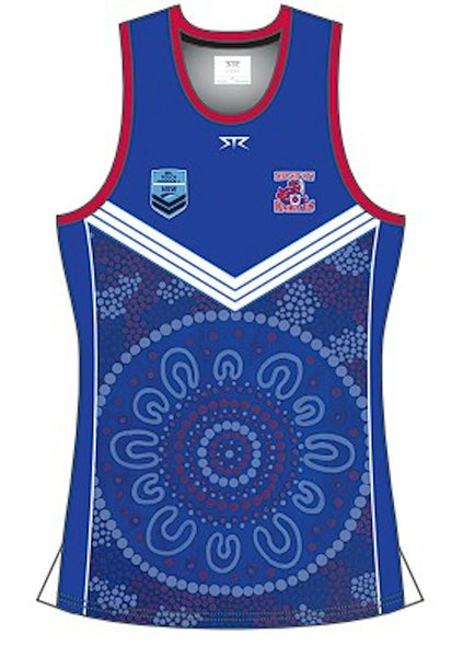 Newcastle City Touch Female Playing Singlet (18 Girls Only)