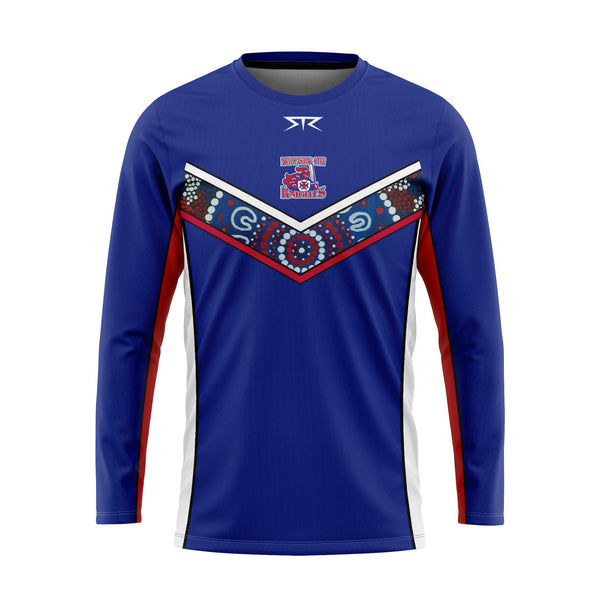 Newcastle City Touch Mens Long Sleeve Training Tee