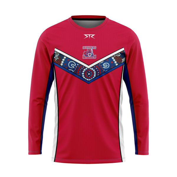 Newcastle City Touch Mens Long Sleeve Training Tee