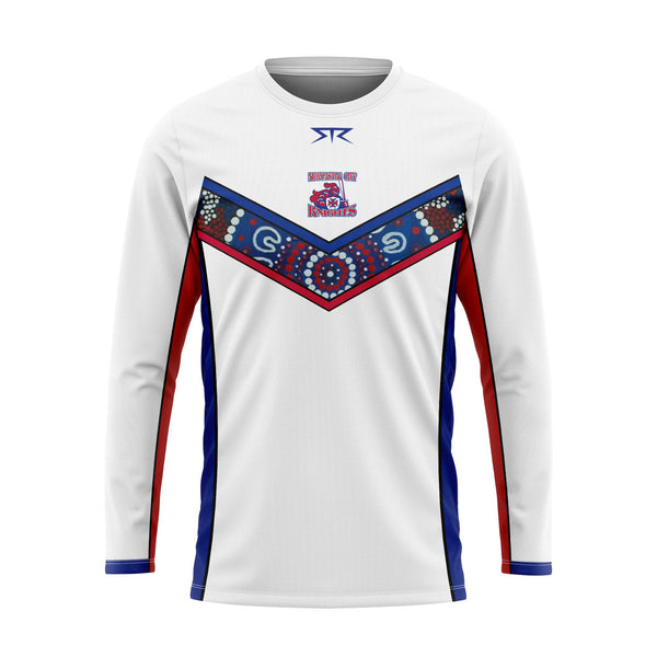 Newcastle City Touch Mens Long Sleeve Training Tee