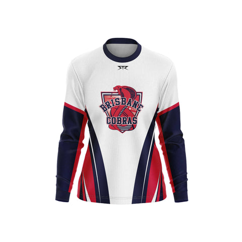 Brisbane Cobras Women's Training Shirt with Long Sleeves