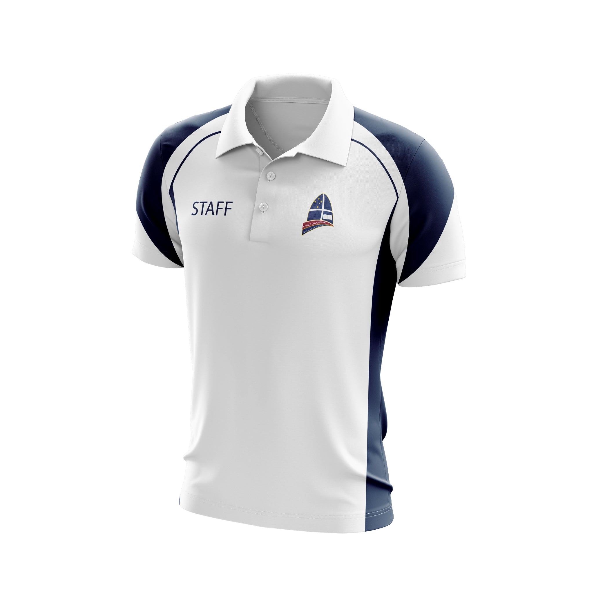 Men's LG Staff White Polo