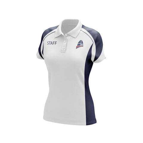 Women's LG Staff White Polo