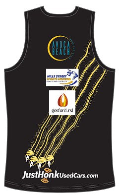 Gosford Tigers AFC Women's Training Singlet