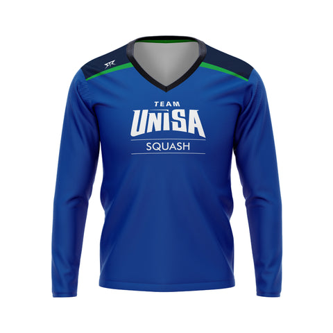 Men's UniSA Squash Club Performance Long Sleeve Training Tee