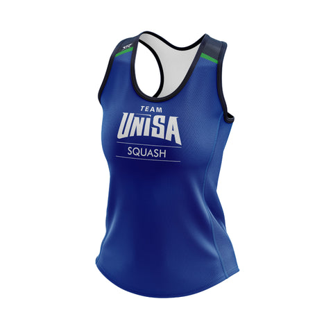Women's UniSA Squash Club Performance Training Singlet