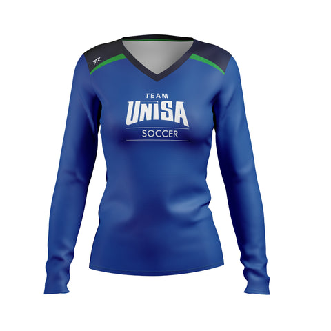 UniSA Men's Soccer Club Performance Long Sleeve Training TShirt  (Women's Fit)
