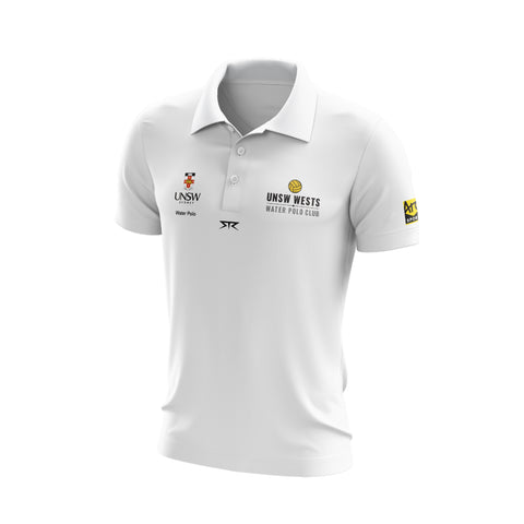 Men's UNSW Wests WPC White Polo