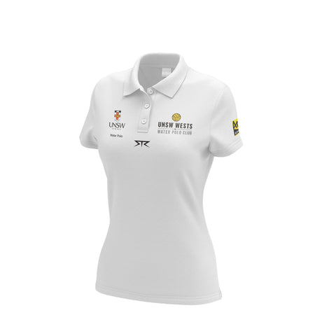 Women's UNSW Wests WPC White Polo