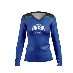 Women's UniSA Squash Club Performance Long Sleeve Training Tee