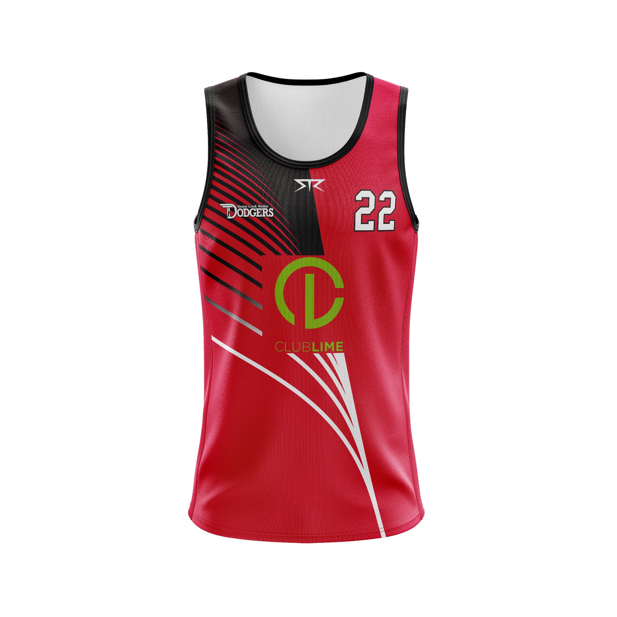 WCWD Basketball Reversible Jersey +5cm