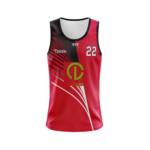 WCWD Basketball Reversible Jersey +5cm